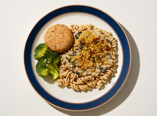 [CL19a] Mushroom Alfredo Fusilli